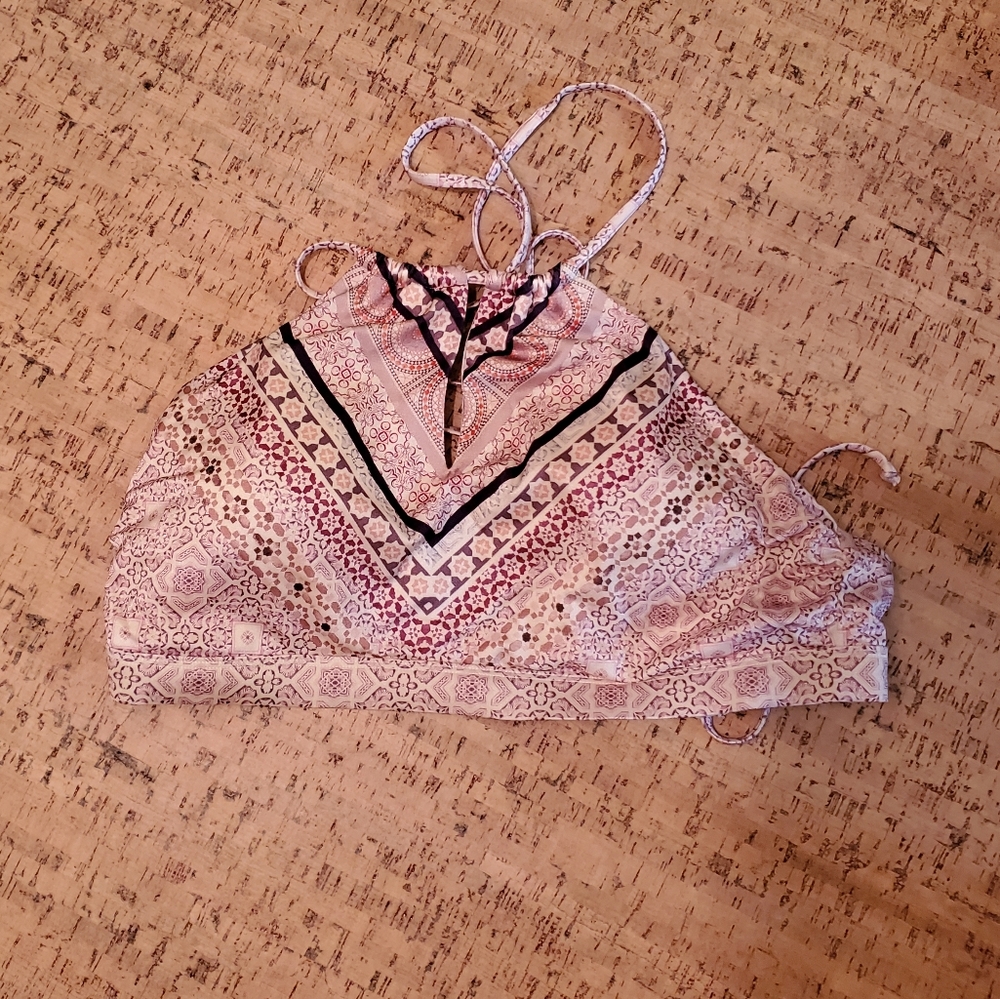 Athleta halter bikini top